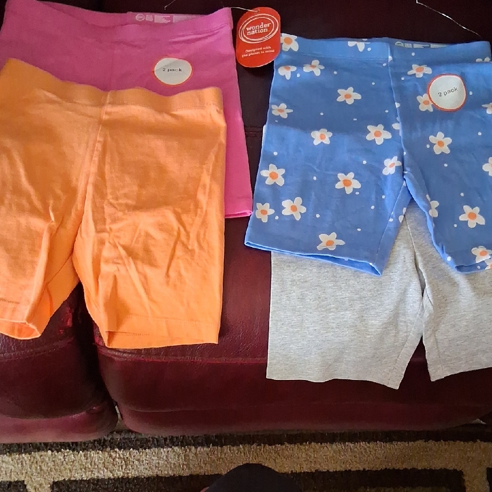 Colorful Kids' Shorts Set